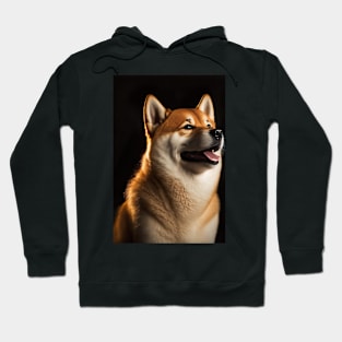 Happy Shiba Inu Dog Hoodie